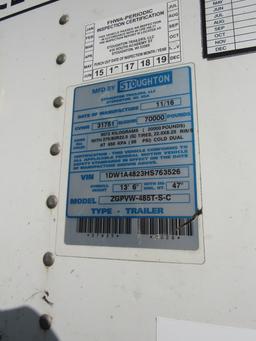 2017 Stoughton 48' Van Trailer