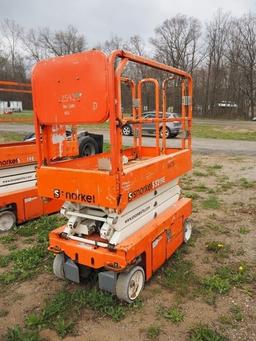 2018 Snorkel S3219E Scissor Lift