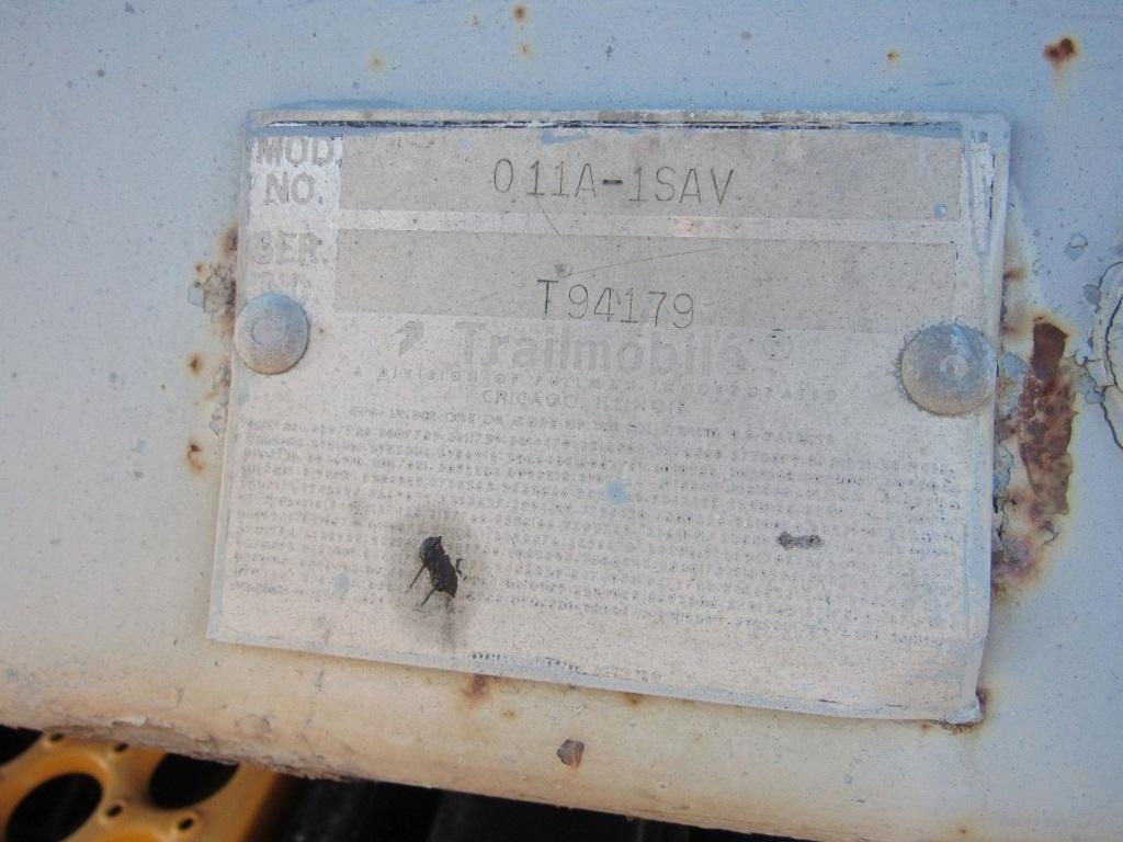 Trailmobile 011A-1SAV Generator Trailer