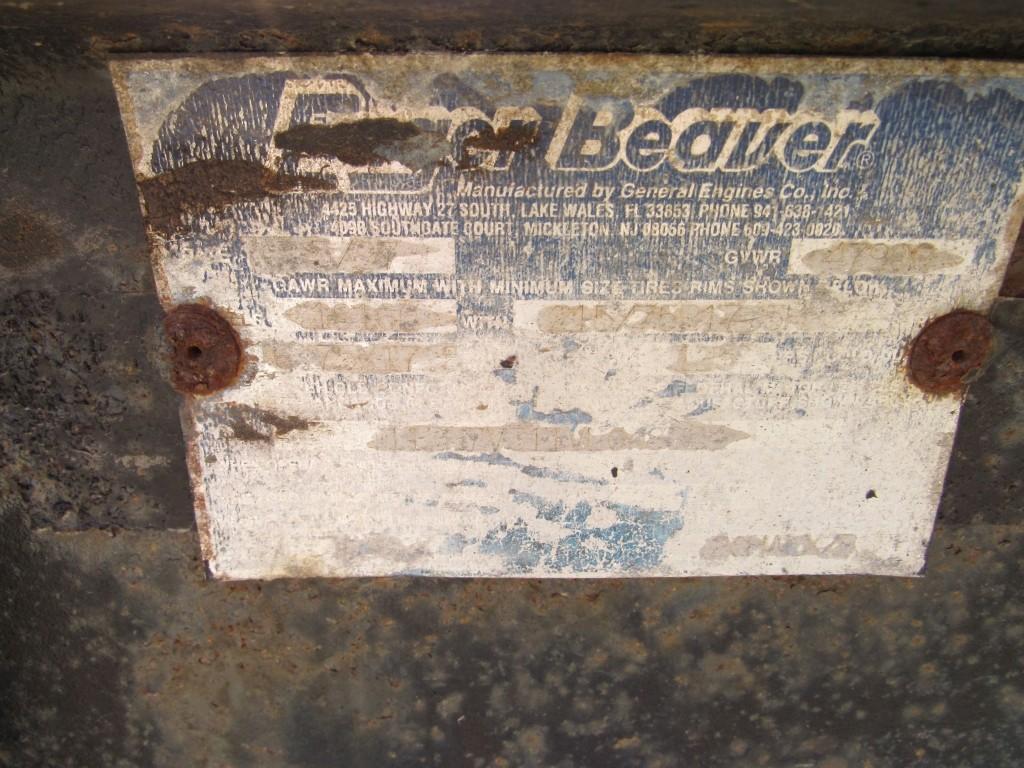 1997 Eager Beaver Tag Trailer