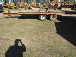 1977 Zieman Tilt Deck Trailer