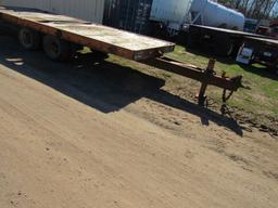 1977 Zieman Tilt Deck Trailer