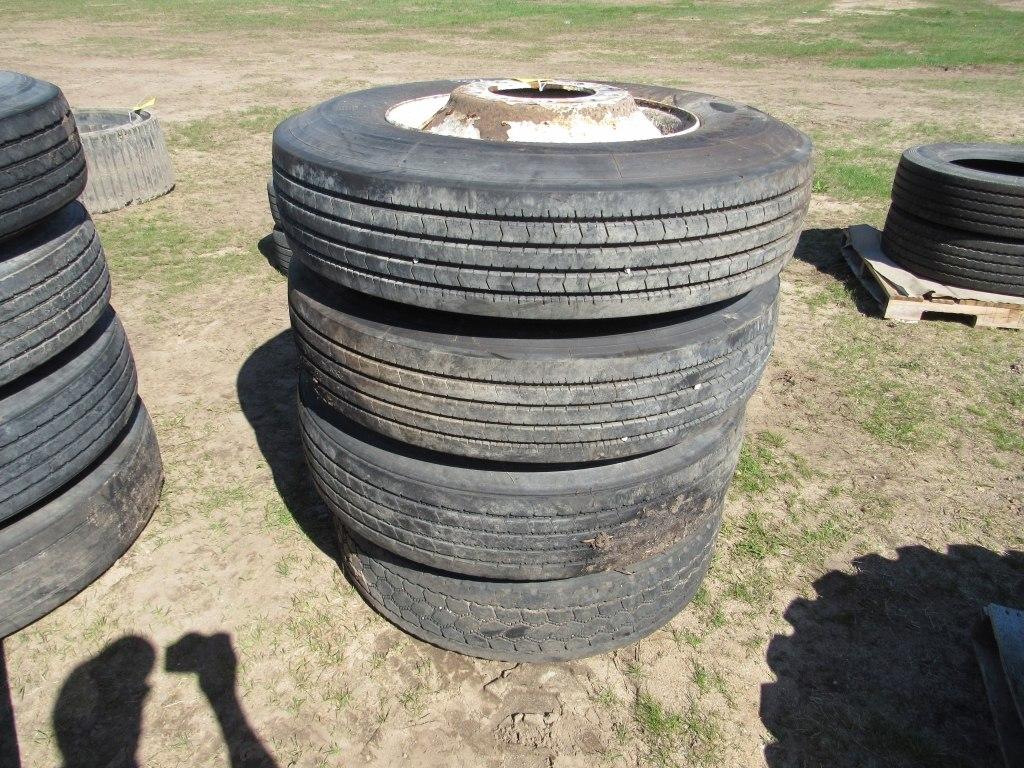 (8) Tires on Rims