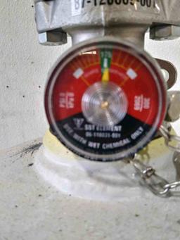 Range Guard RG-4GM Fire Suppression Tank with Valve and Gauge 4 Gallon