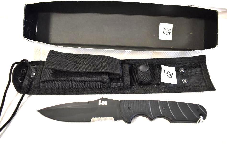 Benchmade H & K (Heckler & Koch) HK 50XDCB SNODY Fixed Blade in 440 C Stainless