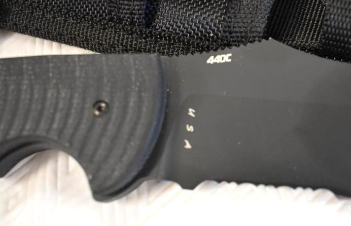 Benchmade H & K (Heckler & Koch) HK 50XDCB SNODY Fixed Blade in 440 C Stainless