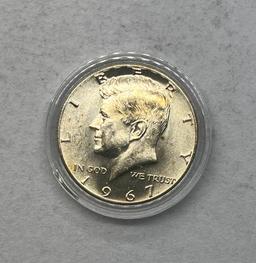 1967 Kennedy Half Dollar