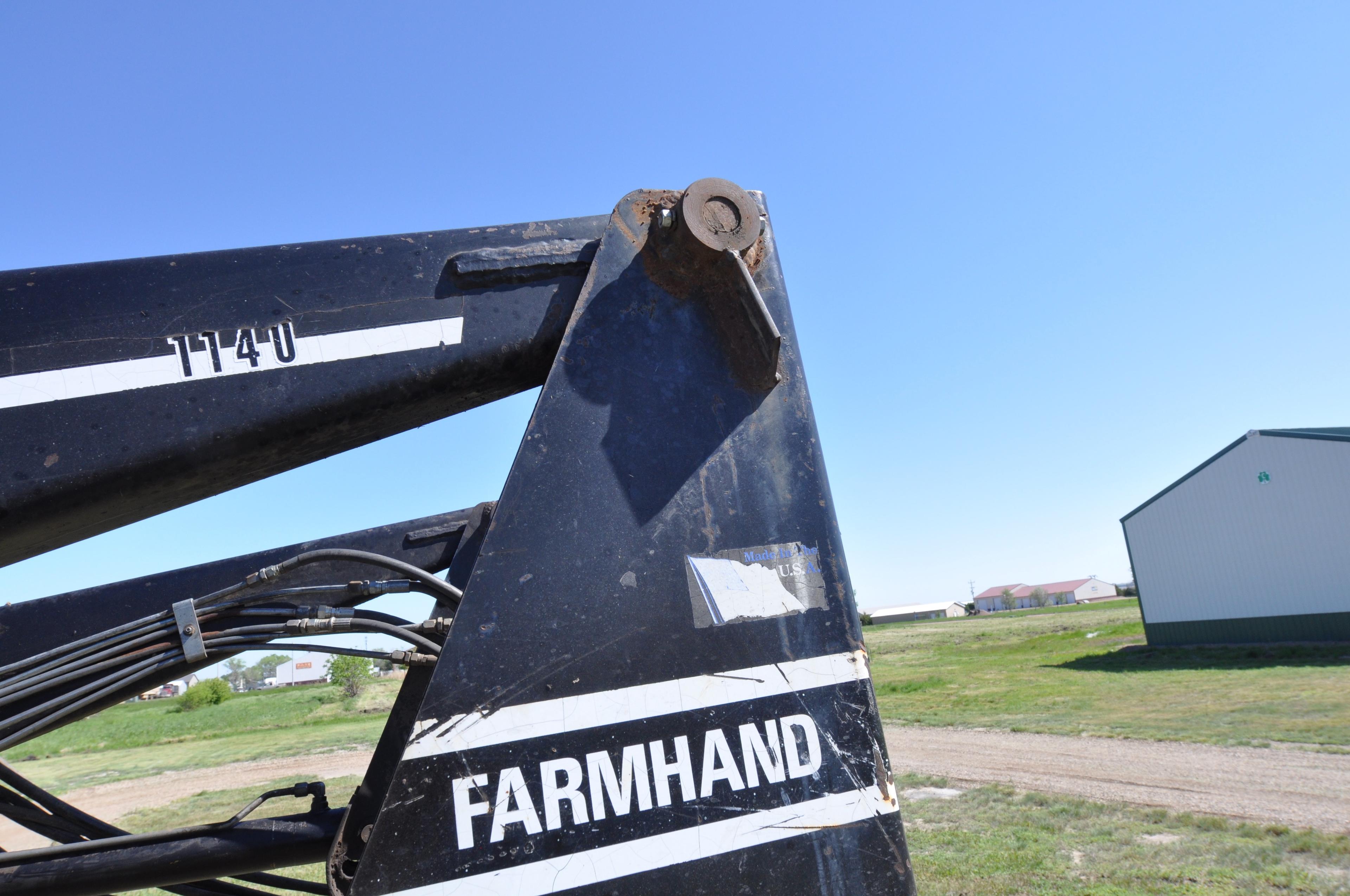 FarmHand 1140 loader bucket & grapple