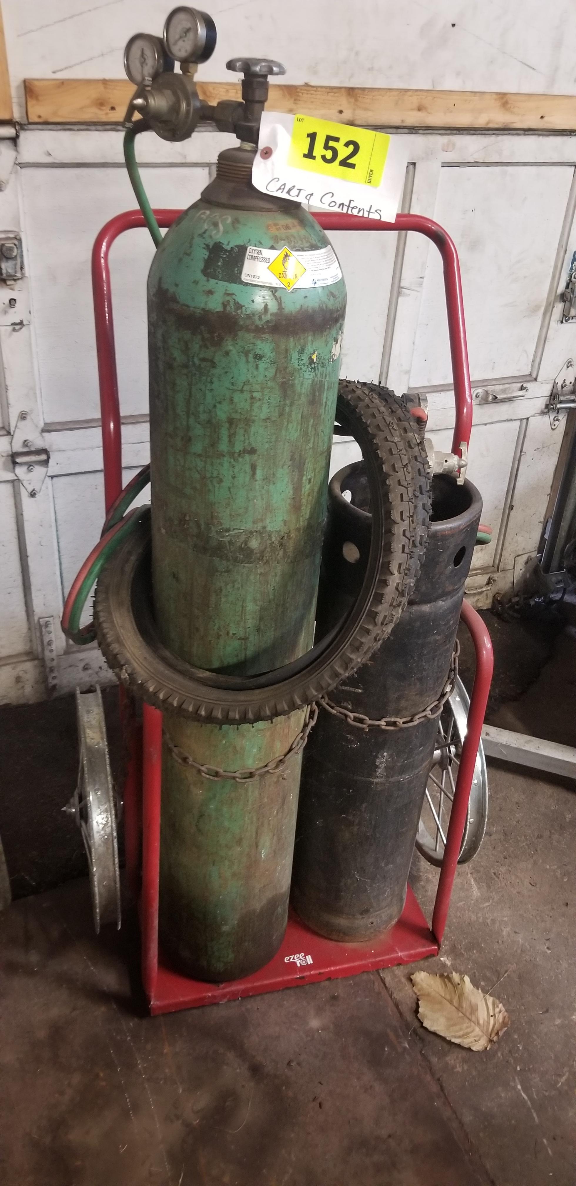 Tank Cart and Contents