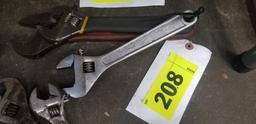 3x Bid - Crescent Wrenches