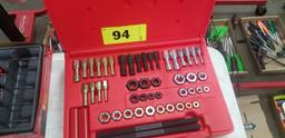 Snap On 48 Pc SAE Metric Thread Restore Kit