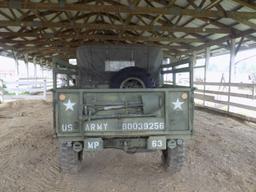 1952 M37 Dodge Â¾ Ton with accessories