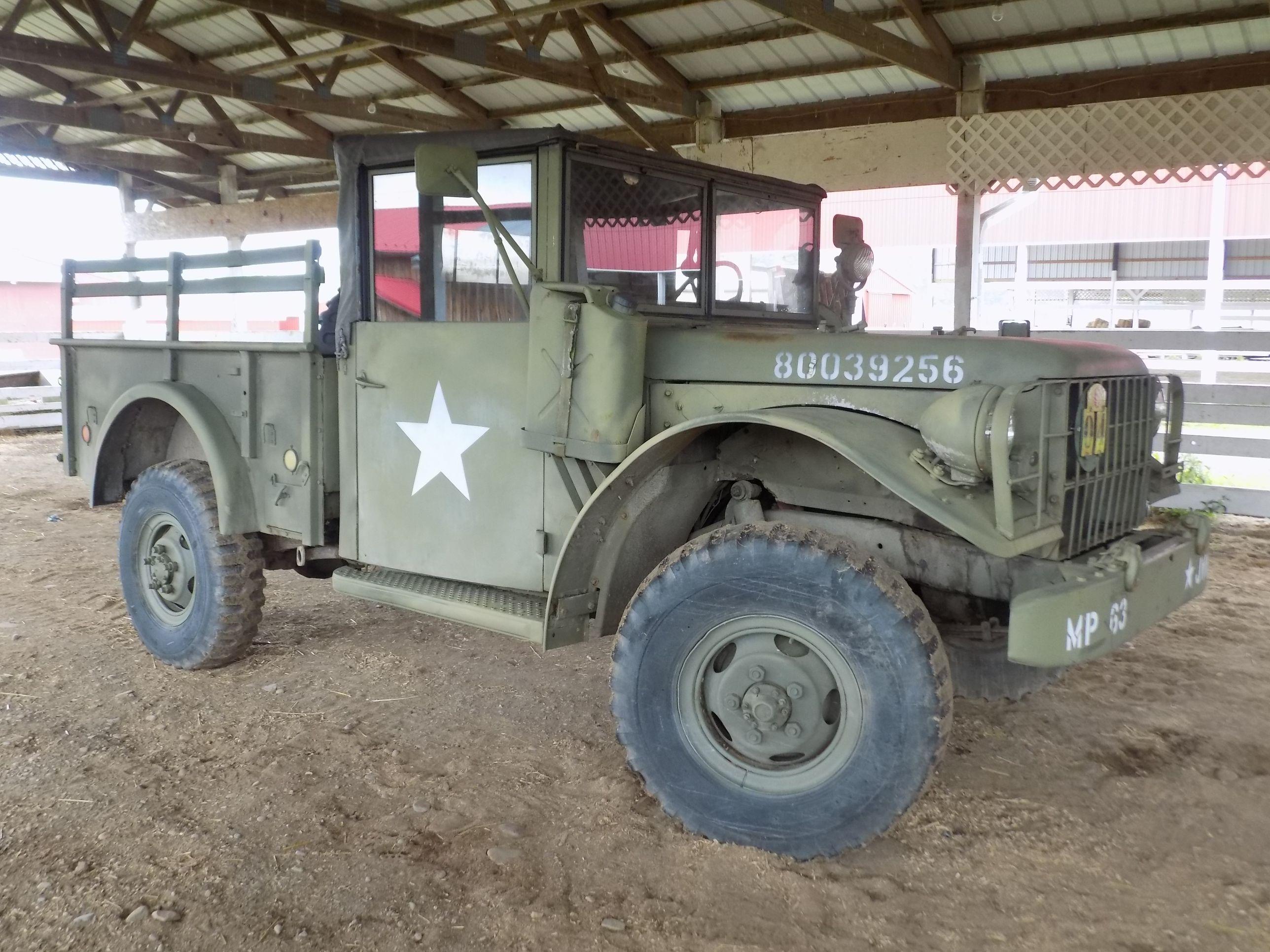 1952 M37 Dodge Â¾ Ton with accessories