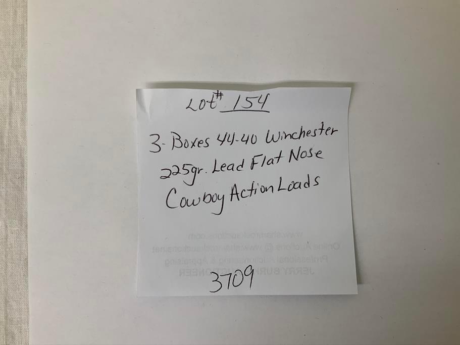 3 boxes of Winchester Cowboy Action Loads, 44-40 Win