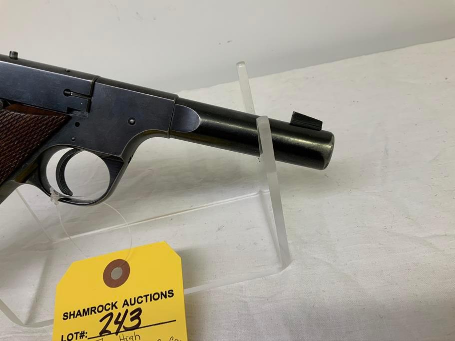 High Standard Mfg, H-D Military, 22 cal LR, sn: 203980,