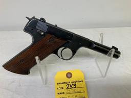 High Standard Mfg, H-D Military, 22 cal LR, sn: 203980,