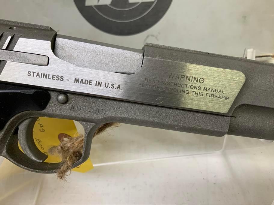 IAI Automag IV 45 win mag pistol, sn A00989, 8.5" barrel,