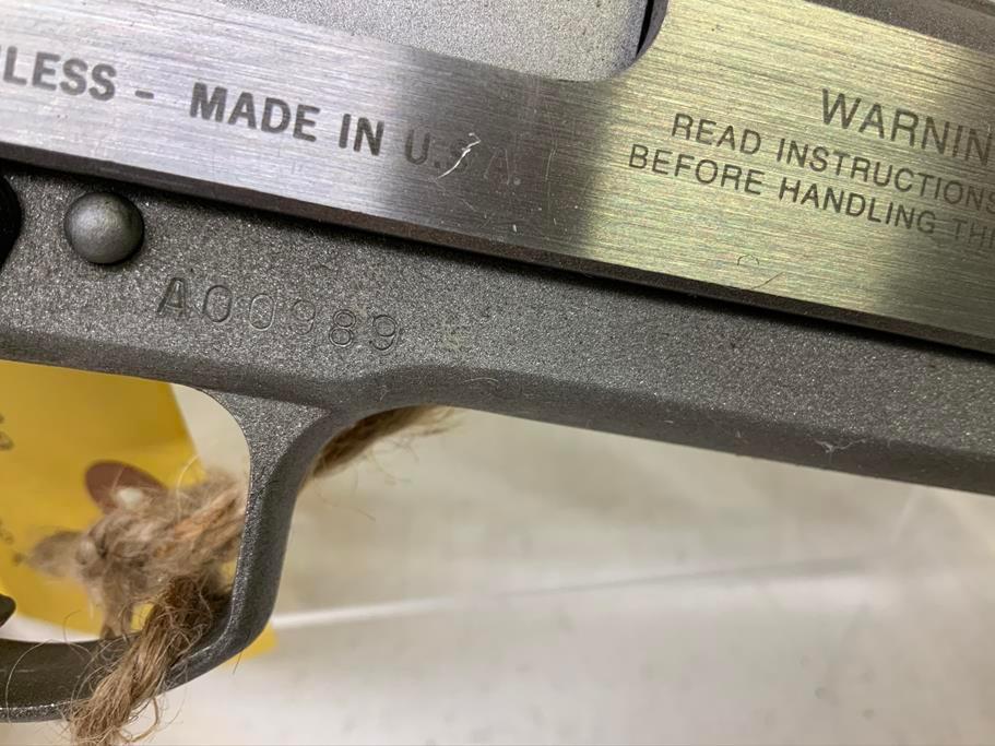 IAI Automag IV 45 win mag pistol, sn A00989, 8.5" barrel,