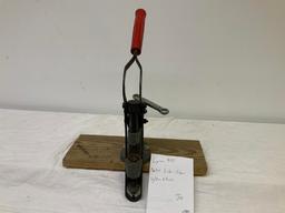 Lyman 450 bullet lube-sizer with die and punch