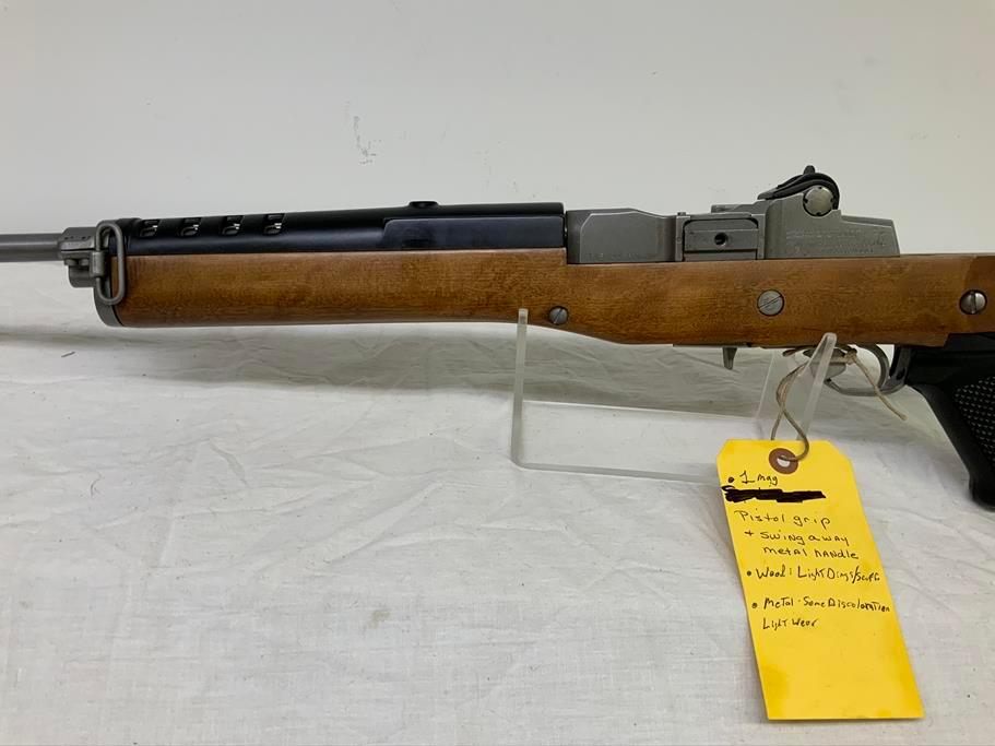 Ruger Mini-14 .223 rilfe, sn 185-54841, 18.5" barrel, 1 mag.,