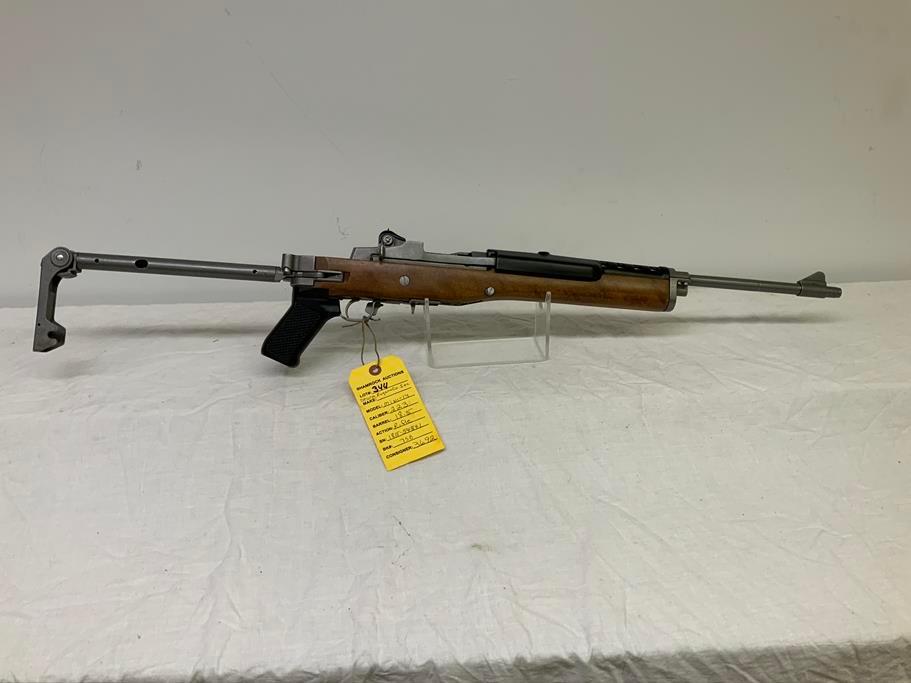 Ruger Mini-14 .223 rilfe, sn 185-54841, 18.5" barrel, 1 mag.,