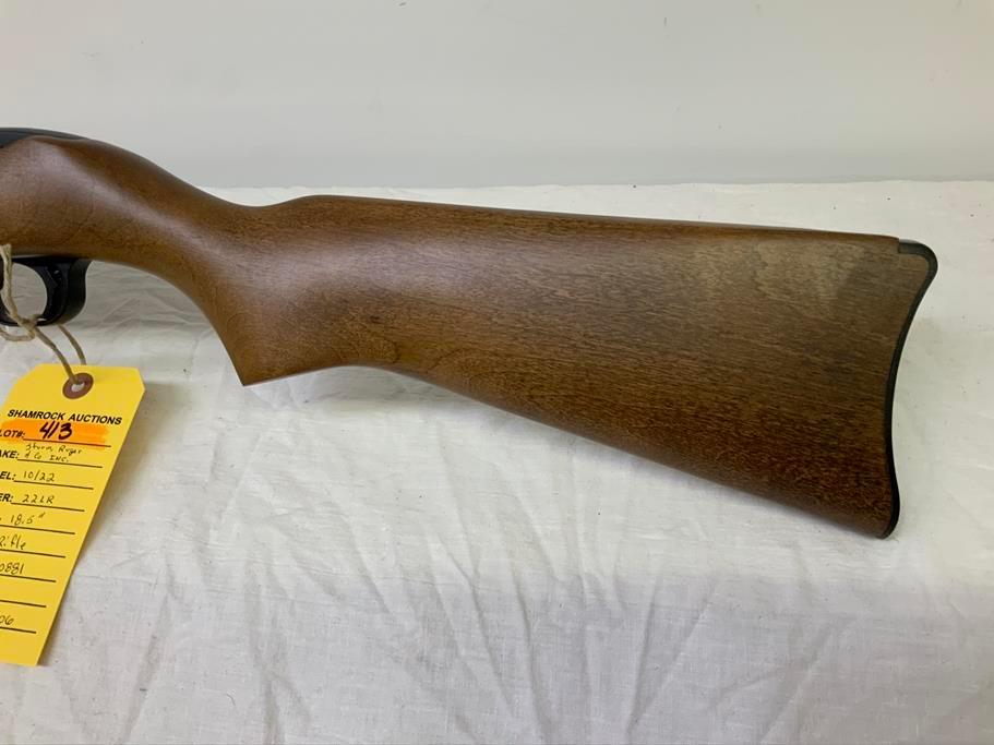 Ruger, 10/22, 22LR, sn: 234-60881, 18.5" brl, rifle, with box