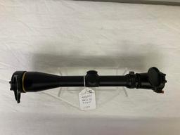 Leupold Vari-X III 3.5x10 scope with caps, previously mounted