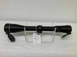 Leupold Vari-X III 3.5x10 scope with caps, previously mounted