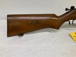 O.F. Mossberg, 25A, 22s/l/lr, NSN, 24" brl, rifle, rust and