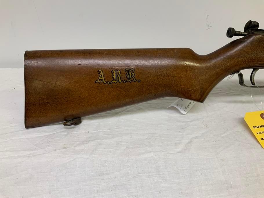 O.F. Mossberg, 25A, 22s/l/lr, NSN, 24" brl, rifle, rust and