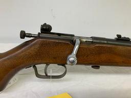 O.F. Mossberg, 25A, 22s/l/lr, NSN, 24" brl, rifle, rust and