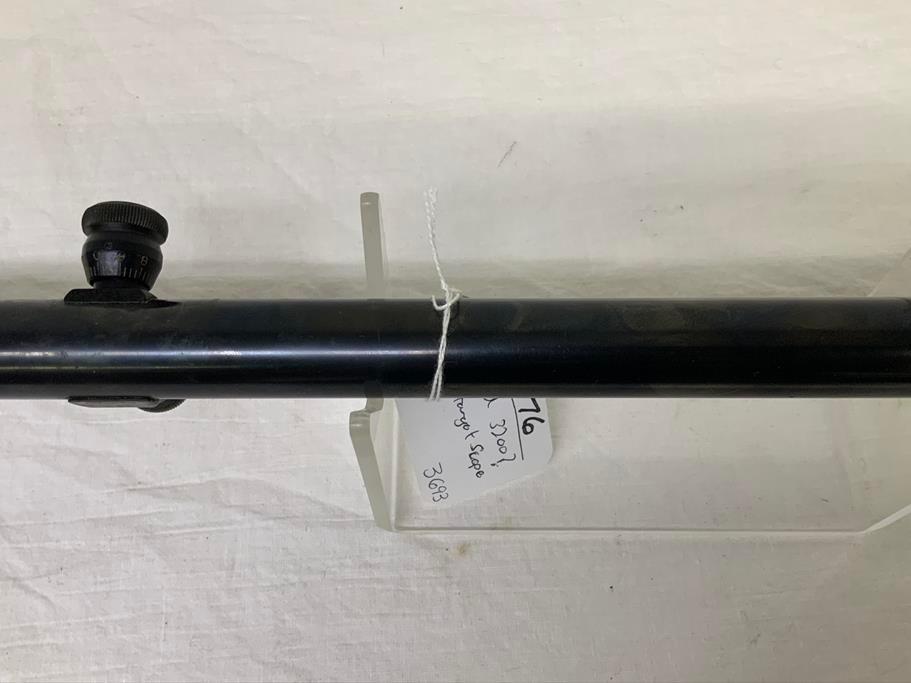 Redfield 16X target scope, previously mounted