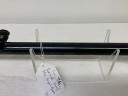 Redfield 16X target scope, previously mounted