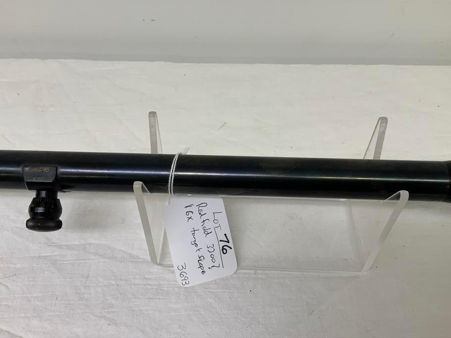 Redfield 16X target scope, previously mounted