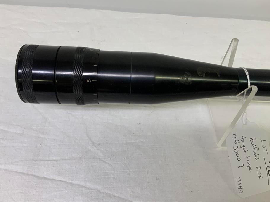 Redfield 20X target scope, previously mounted