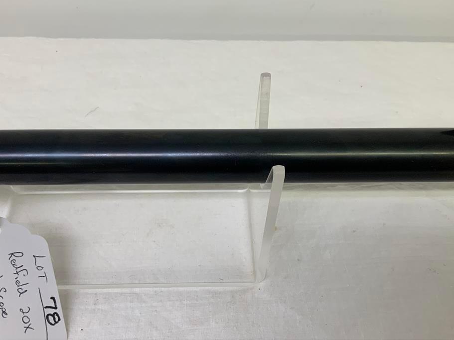 Redfield 20X target scope, previously mounted