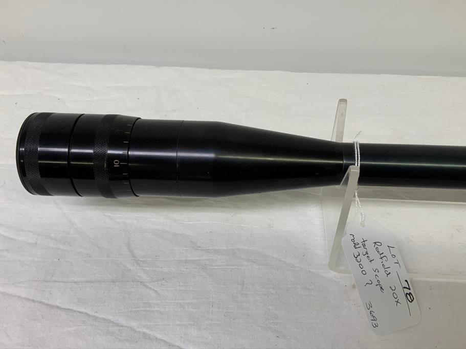 Redfield 20X target scope, previously mounted