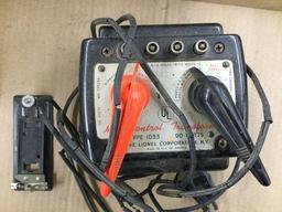 lionel 90 watt transformer---needs cord + automatic accessory contactor