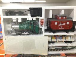 lionel g scale NORTH POLE RR train set iob