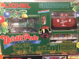 lionel g scale NORTH POLE RR train set iob