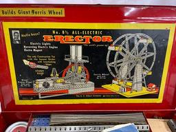 gilbert erector set No 8 1/2--- not complete