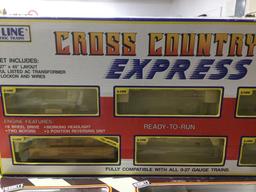 k-line cross country express -original box-1 car/track/trans