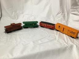 10 pc mixed lot ho scale trains w/ 2 engines - 1 gilbert