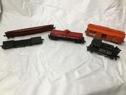 10 pc mixed lot ho scale trains w/ 2 engines - 1 gilbert