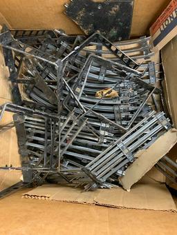 large box lionel track and track parts