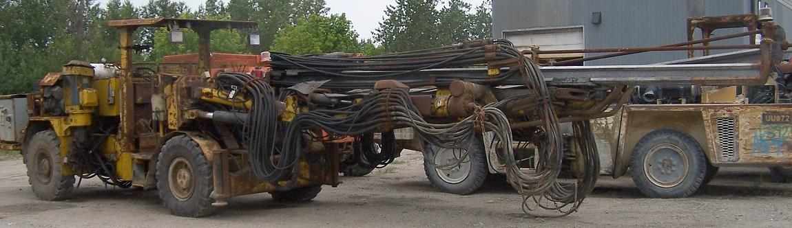 Atlas Copco H322 2-Boom Jumbo