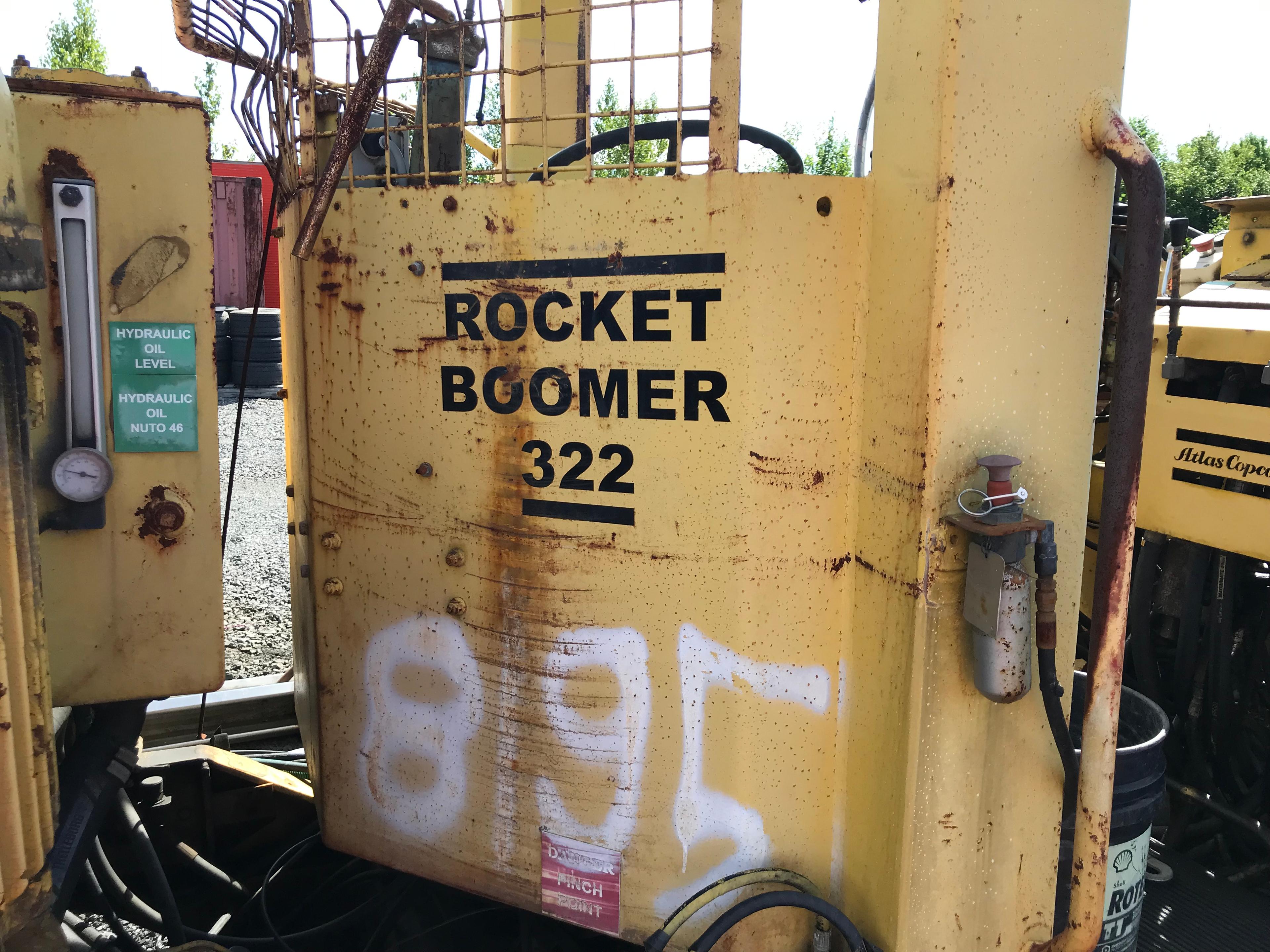 Atlas Copco 322 Rocket Boomer