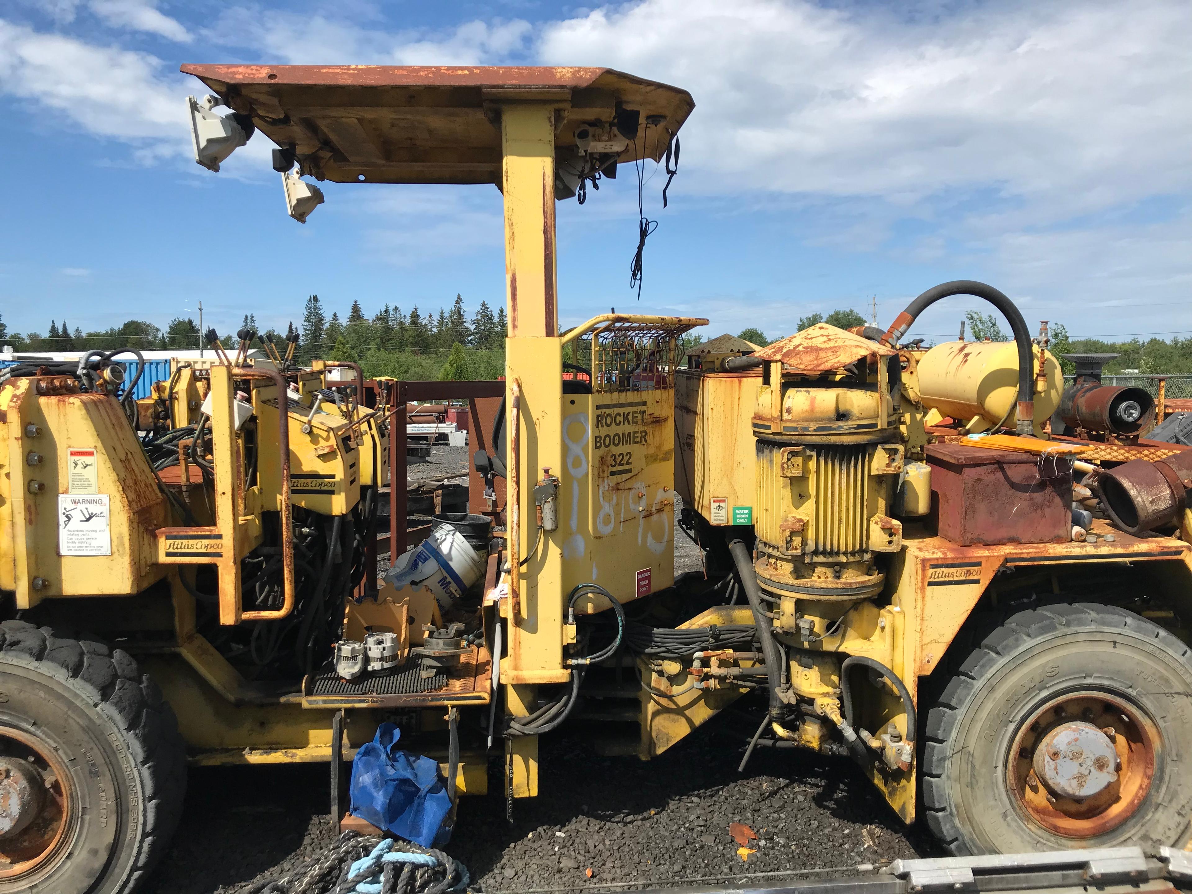 Atlas Copco 322 Rocket Boomer