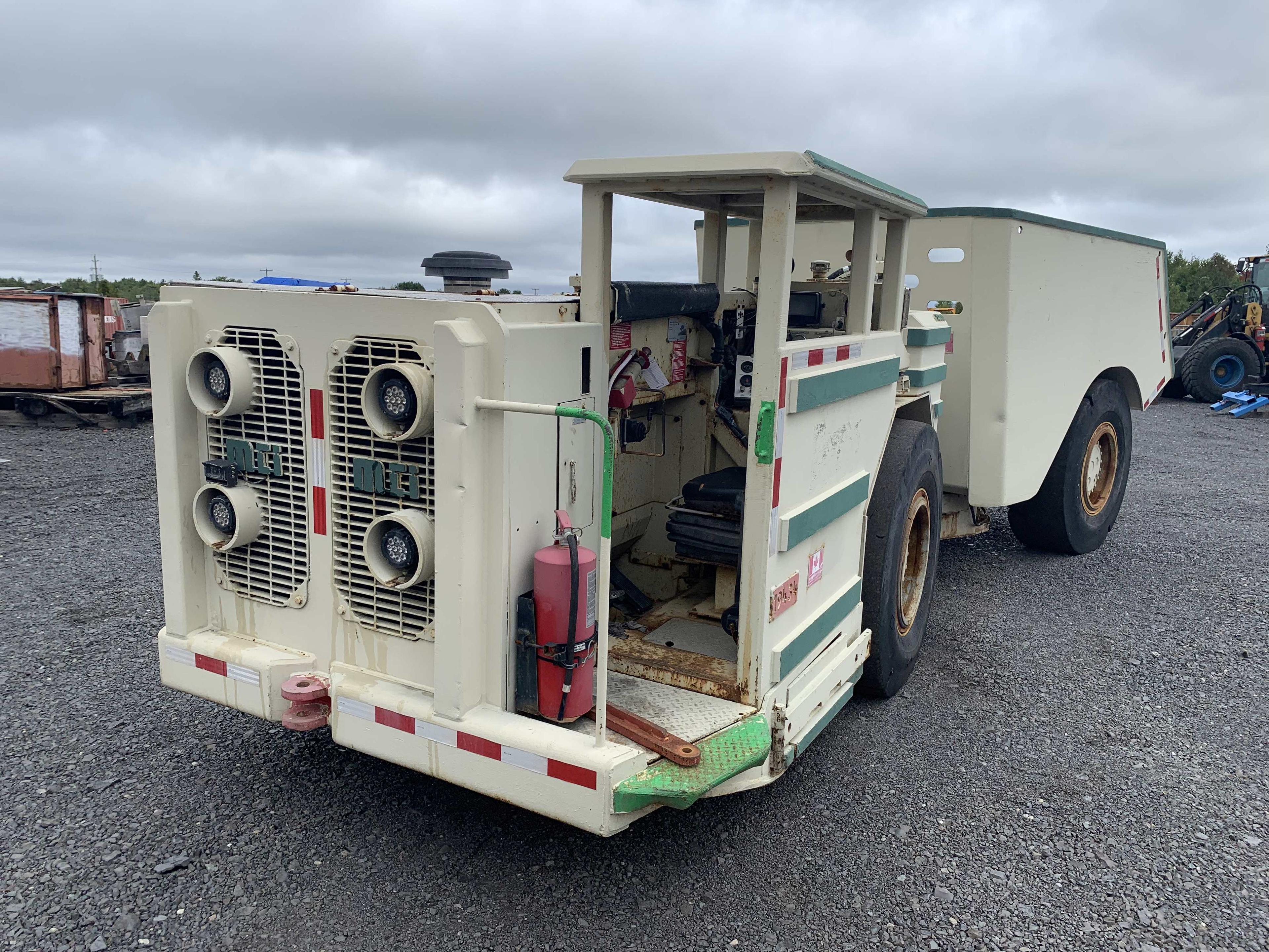 One (1) only, MTI DT1804 Rock Truck