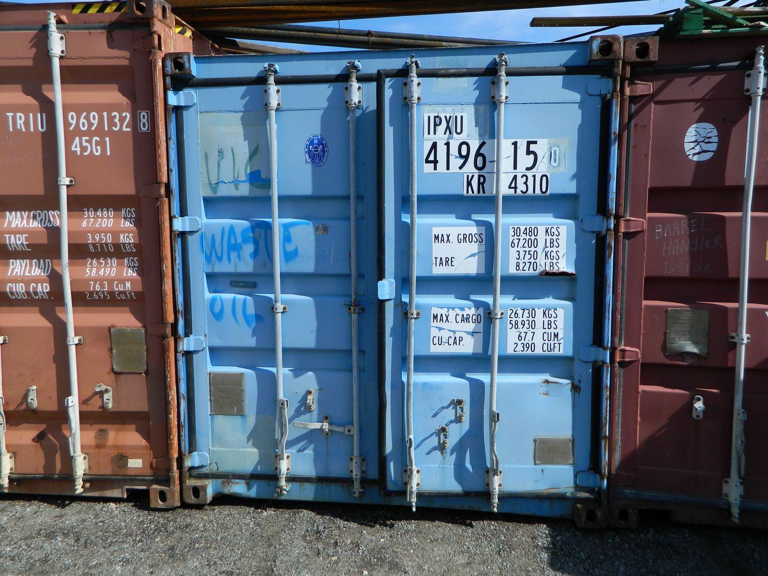 Shipping Container Number: 419615